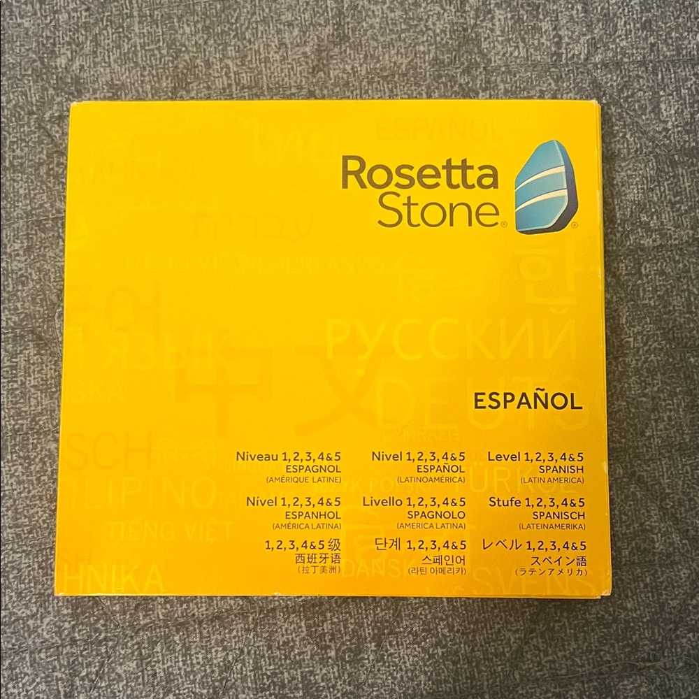 Rosetta Stone Spanish Language Software